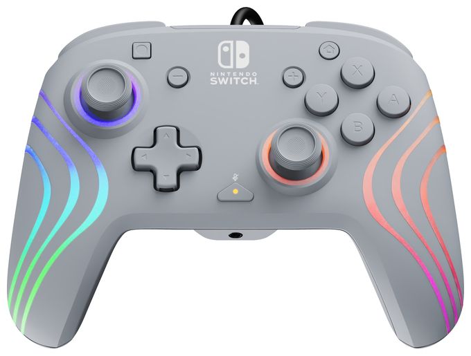 Analog / Digital Gamepad für Nintendo Switch, Nintendo Switch OLED  Afterglow Wave (Grau) 