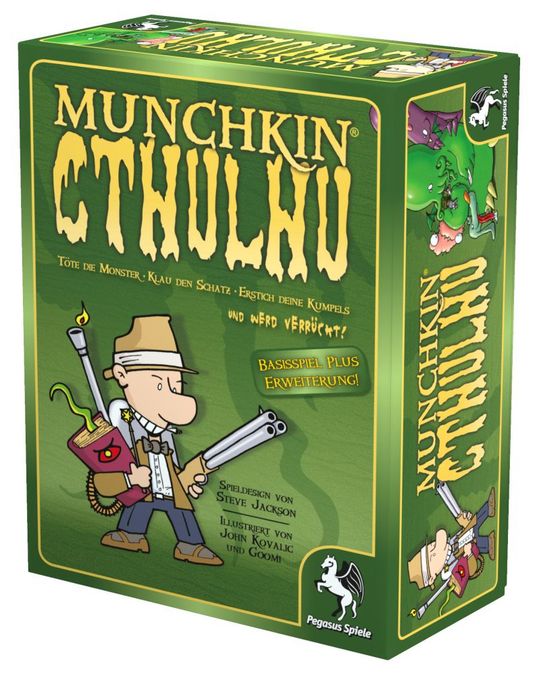 Brettspiel-Erweiterung bis zu 6 Spielern ab 12 Jahr(e) 17189G Munchkin Cthulhu 1+2 
