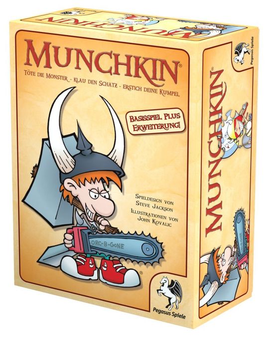 Brettspiel bis zu 6 Spielern ab 12 Jahr(e) 17222G Munchkin 1+2 