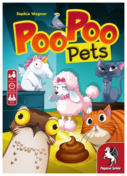 Brettspiel-Erweiterung bis zu 4 Spielern ab 8 Jahr(e) 18338G Poo Poo Pets 