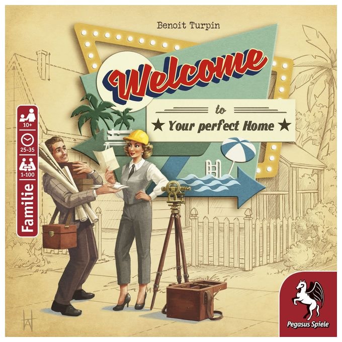 Brettspiel bis zu 100 Spielern ab 10 Jahr(e) 317320 Welcome to 