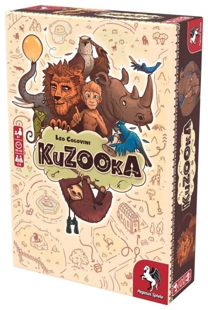 Brettspiel bis zu 6 Spielern ab 8 Jahr(e) 51230G KuZOOka 