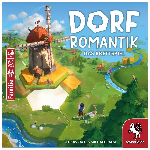 Brettspiel bis zu 6 Spielern ab 8 Jahr(e) 51240G Dorfromantik - Das Brettspiel 