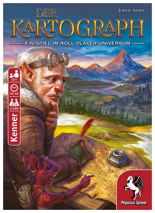 bis zu 100 Spielern ab 10 Jahr(e) 51310G Der Kartograph 