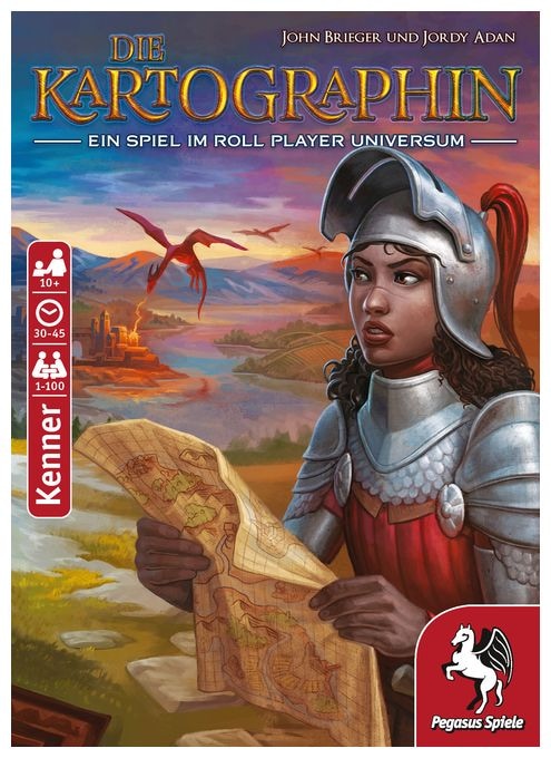 Brettspiel bis zu 100 Spielern ab 10 Jahr(e) 51311G Die Kartographin 