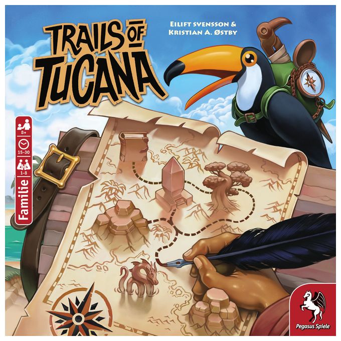 Kartenspiel bis zu 8 Spielern ab 8 Jahr(e) 53150G Trails of Tucana 