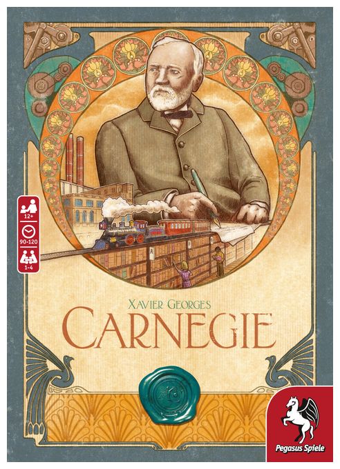 Brettspiel bis zu 4 Spielern ab 12 Jahr(e) 57007G Carnegie 
