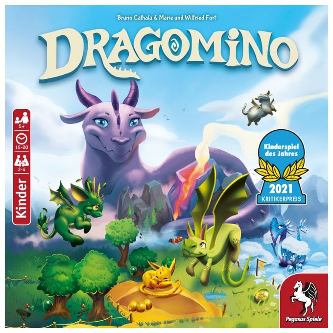 Brettspiel bis zu 4 Spielern ab 5 Jahr(e) 57111G Dragomino 