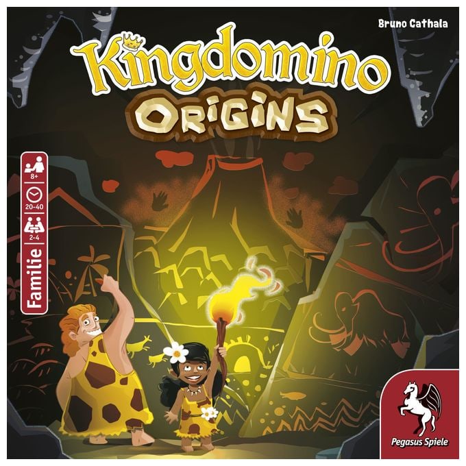 Brettspiel bis zu 4 Spielern ab 8 Jahr(e) 57113G Kingdomino Origins 