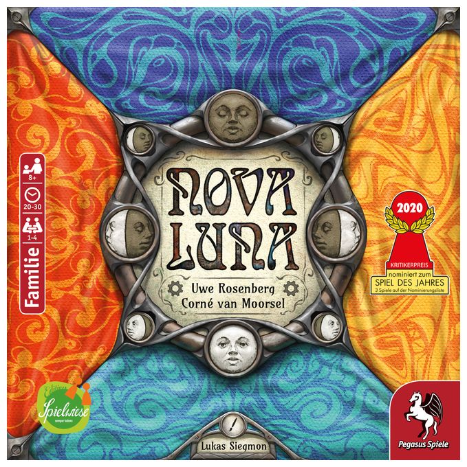 Brettspiel bis zu 4 Spielern ab 8 Jahr(e) 59050G Nova Luna 