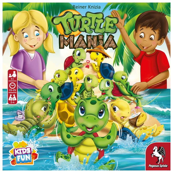 Brettspiel bis zu 4 Spielern ab 5 Jahr(e) 65500G Turtle Mania 