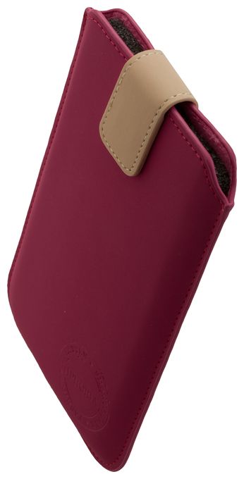 Ziehtasche für Jede Marke Apple iPhone 6 Plus/ Samsung N910 Galaxy Note 4  15469 (Magenta) 