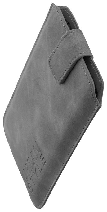 Beuteltasche für Jede Marke Apple iPhone 6 Plus/ Samsung N910 Galaxy Note 4  17314 (Grau) 