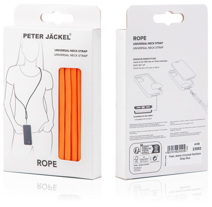 Umhängegurt für Universal  23001 (Orange) 