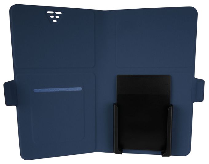 Geldbörsenhülle für Universal Universal  23068 Book Case Unique (Blau) 