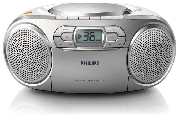 CD Payer FM Radio  AZ127/12 (Grau) 
