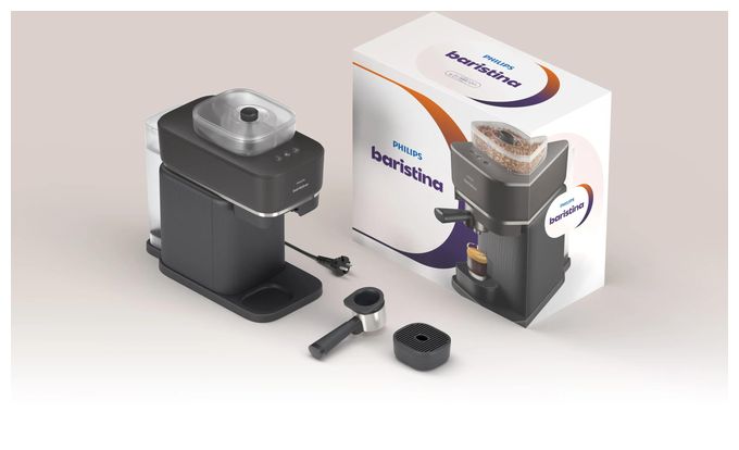 Siebträger Kaffeemaschine 16 bar 1550 W  BAR320/60 (Schwarz) 
