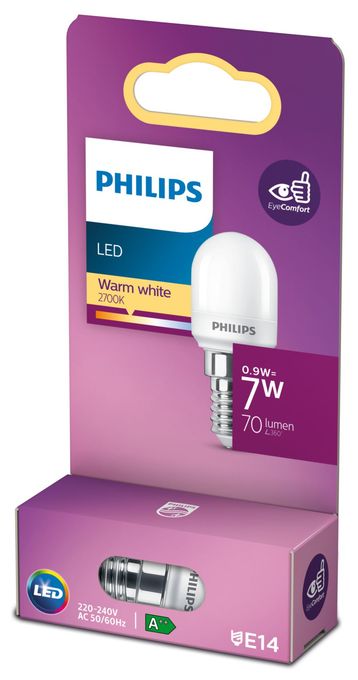 LED Lampe Lüsterkolben E14 EEK: G 70 lm Warmweiß (2700K) entspricht 7 W 8718699771690 