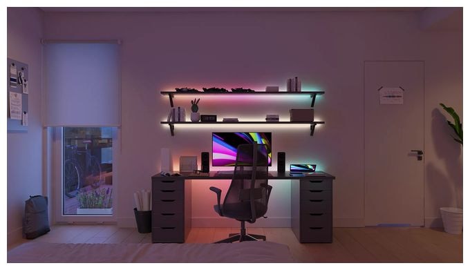 Intelligenter Leuchtstreifen 5000 mm Multi Hue LED-Lightstrip Gradient Essential 5 m 