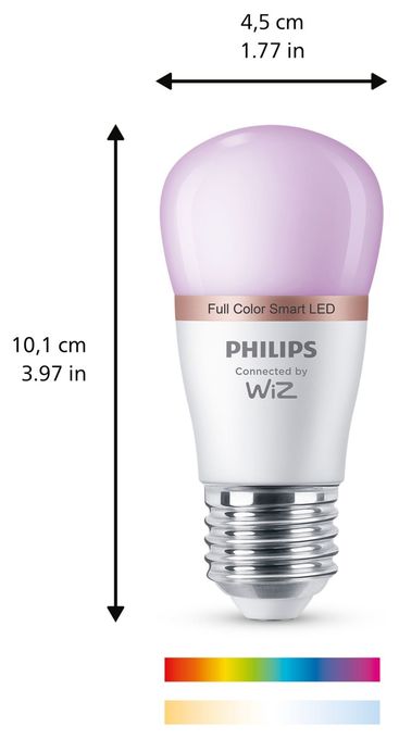Lampe 4,9 W (entspr. 40 W) P45 E27 