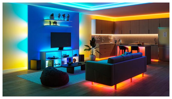 RGBICWW-LED-Streifen, 3 m, Typ C 