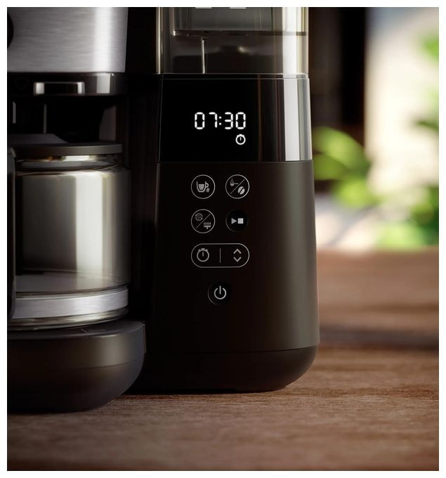 10 Tassen Filterkaffeemaschine 1,2 l  HD7900/01 All-in-1 Brew (Schwarz) 