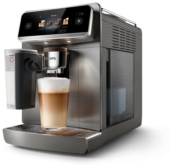 Kaffeevollautomat 15 bar 1,9 l 275 g  Series 8000 EP8757/92 LatteGo Pro Aromis (Grau) 