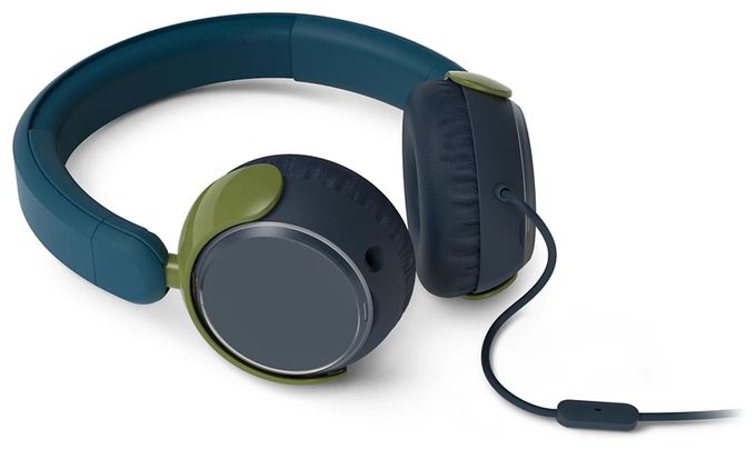 Ohraufliegender Kopfhörer Kabelgebunden USB Typ-C  TAK2000CT/00 (Blau, Grün, Grau) 