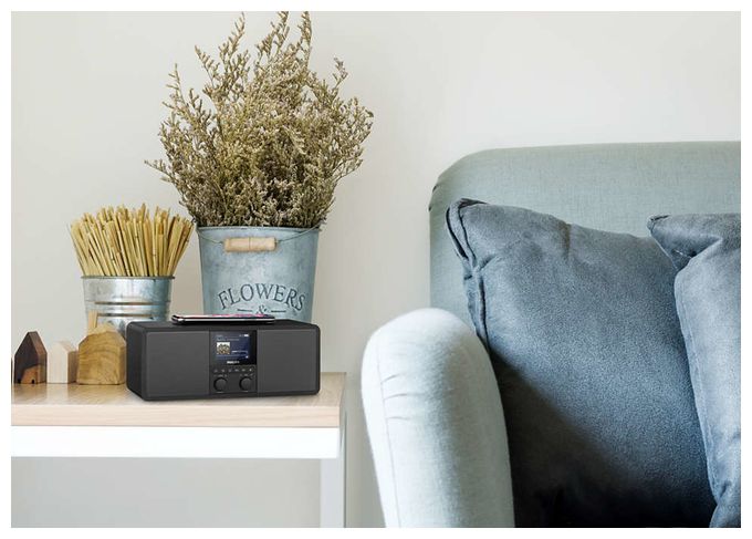 Bluetooth DAB, DAB+, FM Radio Internet  TAR8805/10 (Schwarz) 