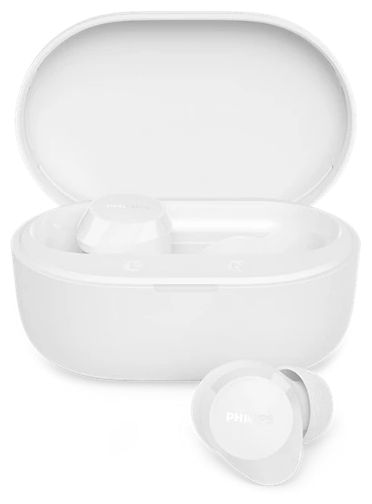 In-Ear Bluetooth Kopfhörer Kabellos TWS 6 h Laufzeit IPX4  TAT1300WT/00 (Weiß) 
