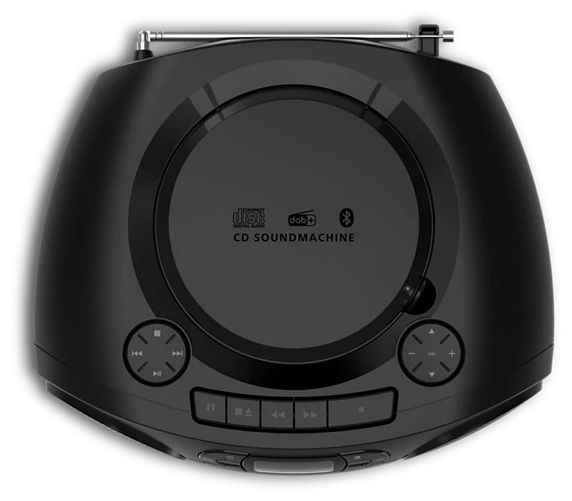 CD Payer DAB+, DAB, FM Radio  TAZ2500/10 (Schwarz) 