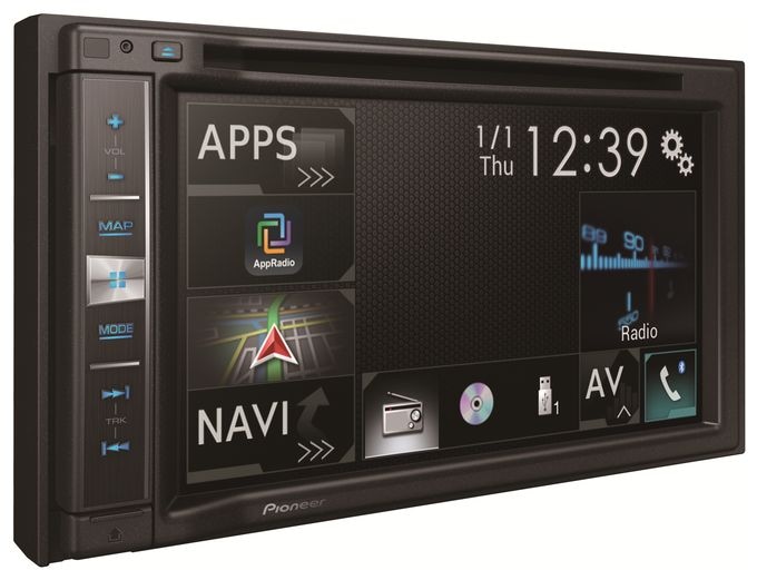 15,8 cm (6.2 Zoll) Navigationsgerät Ganz Europa AVIC-F970BT 