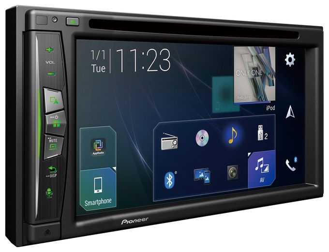 15,8 cm (6.2 Zoll) Navigationsgerät 16 GB Ganz Europa AVIC-Z620BT 
