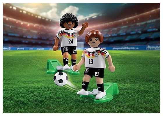 72256 DFB Fußball Spielerset Adeyemi und Stiller 