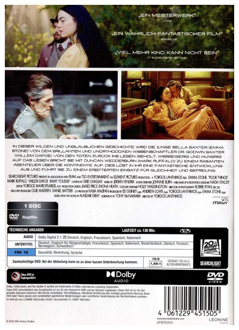 Poor Things (DVD) 