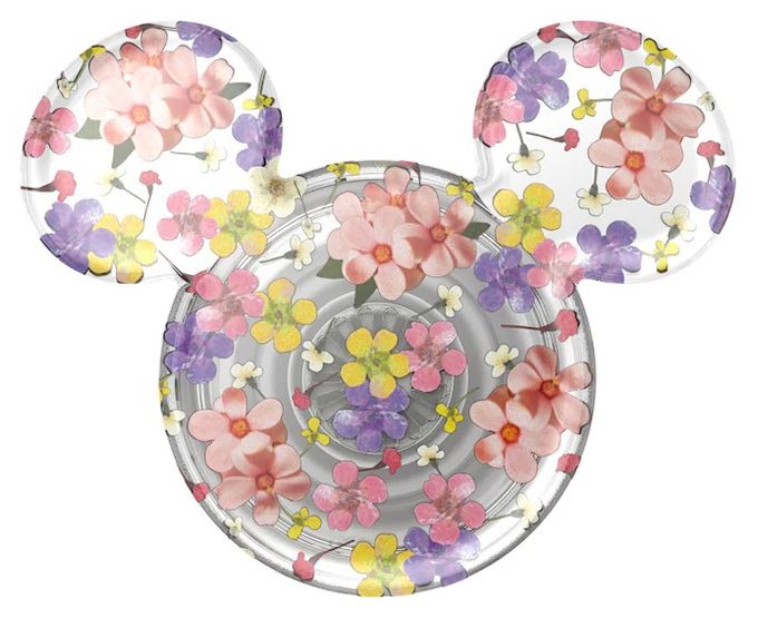 Fingerring (Durchscheinend, Mehrfarbig) Earridescent Mickey Cascading Flowers 