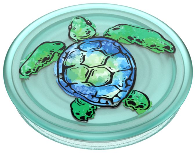 Fingerring für Universal (Grün, Durchscheinend) PlantCore Grip Translucent Tortuga 