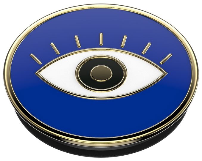 Fingerring für Universal (Schwarz, Blau, Gold, Weiß) PopGrip Enamel Evil Eye 