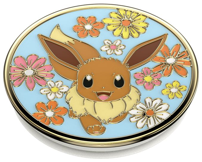 Fingerring für Jede Marke  PopGrip Enamel Floral Eevee (Mehrfarbig) 
