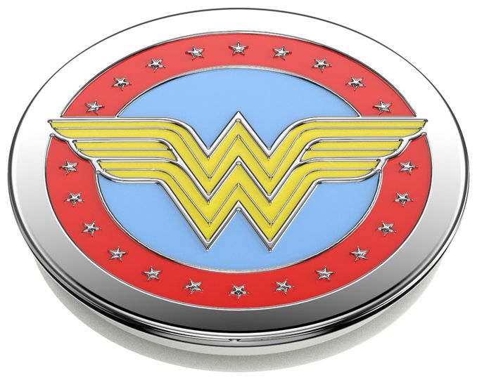 Fingerring  PopGrip Enamel Wonder Woman (Mehrfarbig) 