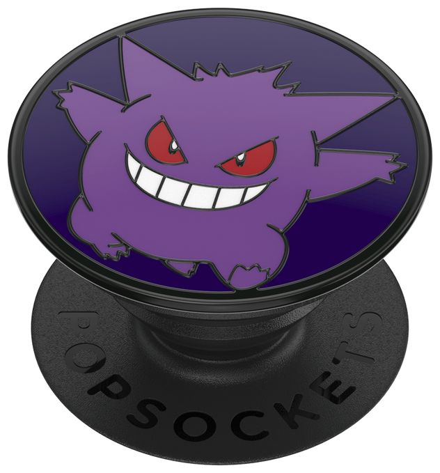 Fingerring für Universal  PopGrip  Pokémon - Enamel Glow-in-the-dark Gengar (Violett) 