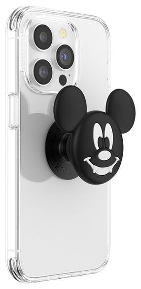 Fingerring für Jede Marke  PopGrip Ppot-GITD-Vampy Mickey (Schwarz, Weiß) 