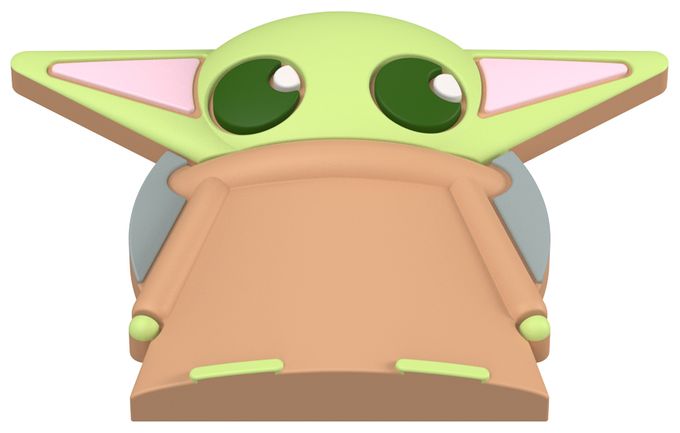 Fingerring für Universal (Hellbraun, Hellgrün) PopGrip Star Wars Mandalorian - PopOut Grogu 