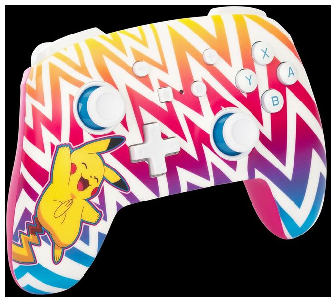 Gamepad für Nintendo Switch, Nintendo Switch Lite, Nintendo Switch OLED  Enhanced Wireless Controller Pokémon - Pikachu Vibrant (Mehrfarbig) 
