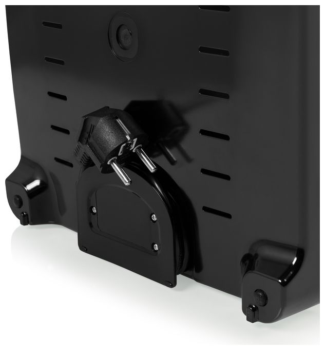 Sandwichmaker 1600 W für 4 Sandwiches  127006 Supreme XXL (Schwarz, Edelstahl) 
