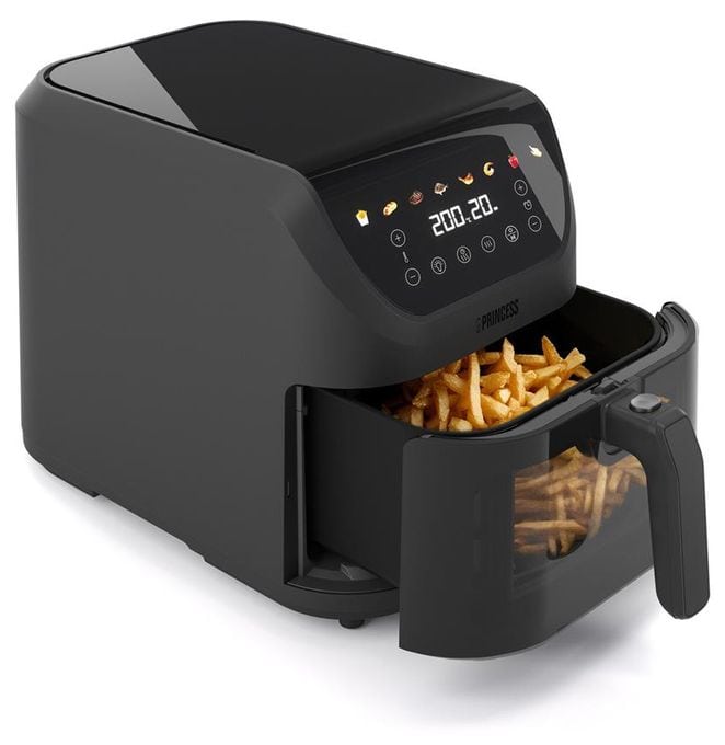 Heißluftfritteuse 8 l 2000 W  182476 SlimFry Airfryer (Schwarz) 