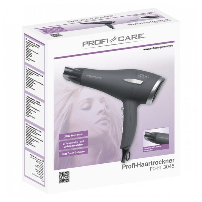 Haartrockner 2200 W  PC-HT3045 (Anthrazit, Silber) 