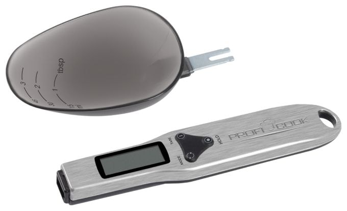 Elektronische Küchenwaage bis 0,3 kg Genauigkeit 0,1 g  PC-LW1214 (Edelstahl) 
