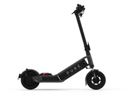E-Scooter 75 km Reichweite  Escape Ultra Max Suspension (Schwarz) 