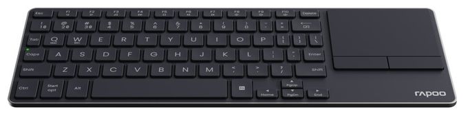 Büro Tastatur RF Wireless + Bluetooth 2.4 GHz  E2810M (Dunkles Grau) 